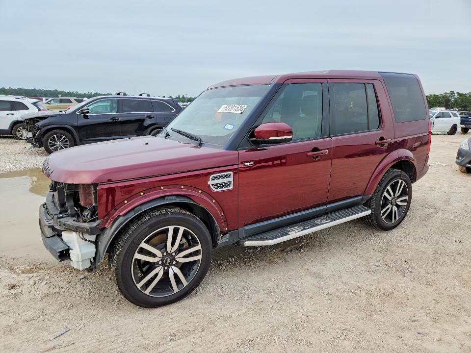 2016 Land rover Lr4 VIN SALAK2V63GA802272 COPART salvage auction — FRONT END, Tx - Salvage Vehicle Title, sold $4,650 on 2026-07-03 (photo 1)