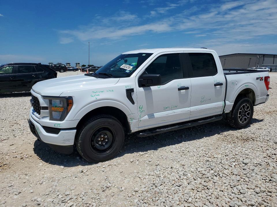 2023 Ford F-150 VIN 1FTEW1EP2PKF42912 COPART salvage auction — FRONT END, Tx - Salvage Vehicle Title, sold $7,200 on 2026-07-09 (photo 1)