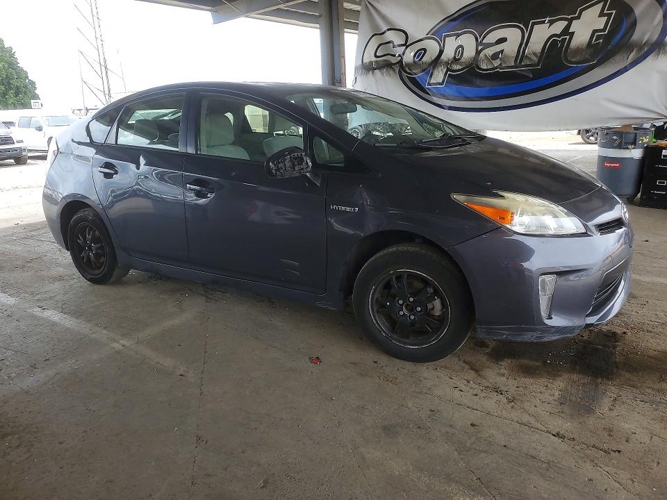 2013 Toyota Prius VIN JTDKN3DUXD5619223 COPART salvage auction — VANDALISM, Ca - Salvage Certificate, sold $475 on 2026-07-28 (photo 4)