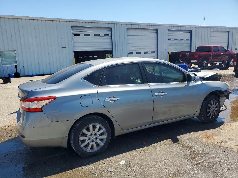 2014 Nissan VIN 3N1AB7AP2EL625256 COPART salvage auction — FRONT END, Al - Cert Of Title-Salvage Title, sold $300 on 2026-07-02 (photo 3)