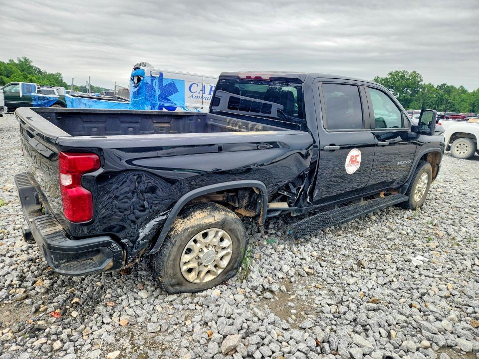 2024 Chevrolet Silverado VIN 2GC4YSE70R1135119 COPART salvage auction — REAR END, Al - Cert Of Title-Salvage Title, sold $15,300 on 2026-07-09 (photo 3)
