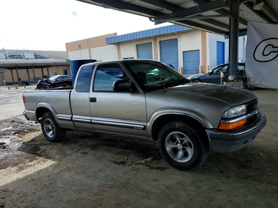 2001 Chevrolet S-10 pickup VIN 1GCCS19541K119087 COPART salvage auction — REAR END, Ca - Salvage Certificate, sold $525 on 2026-07-09 (photo 4)