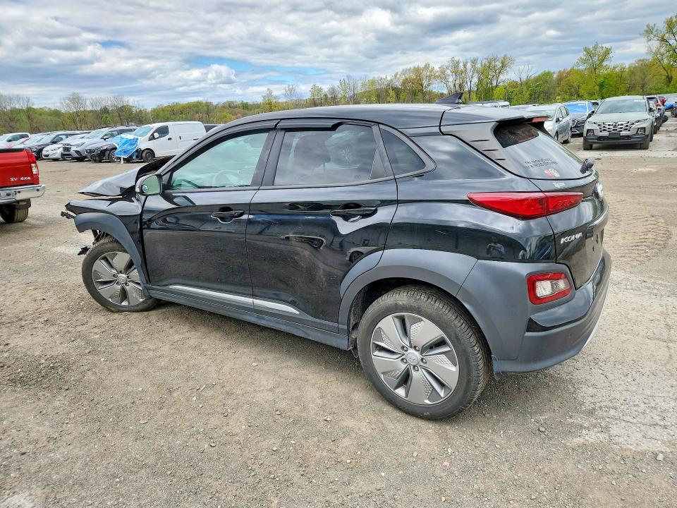 2021 Hyundai Kona VIN KM8K53AG3MU126905 COPART salvage auction — FRONT END, Ny - Mv-907A Salvage Certificate, sold $2,250 on 2026-07-07 (photo 2)