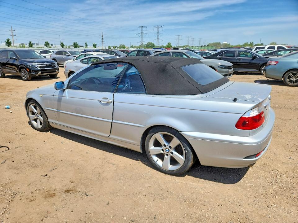 2005 BMW 3 series VIN WBABW33445PL36849 COPART salvage auction — NORMAL WEAR, IL - CERT OF TITLE-REBUILT, sold $350 on 2026-08-18 (photo 2)