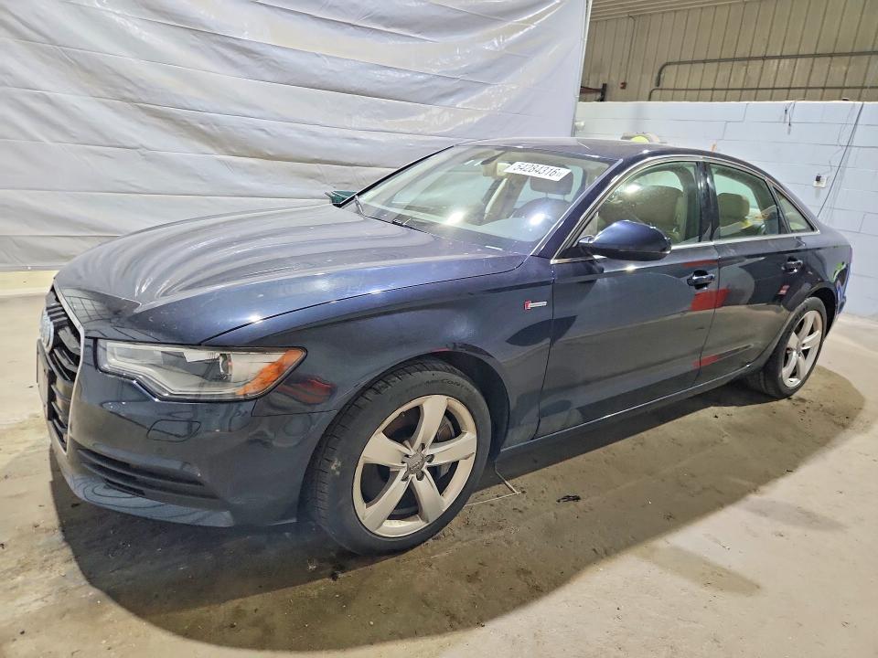 2012 Audi A6 VIN WAUBGAFC1CN004946 COPART salvage auction — FRONT END, Nh - Certificate Of Title, sold $975 on 2026-07-14 (photo 1)