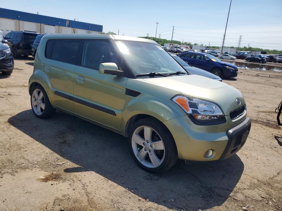 2010 Kia Soul VIN KNDJT2A23A7126028 COPART salvage auction — REAR END, Mi - Certificate Of Title, sold $1,100 on 2026-07-10 (photo 4)