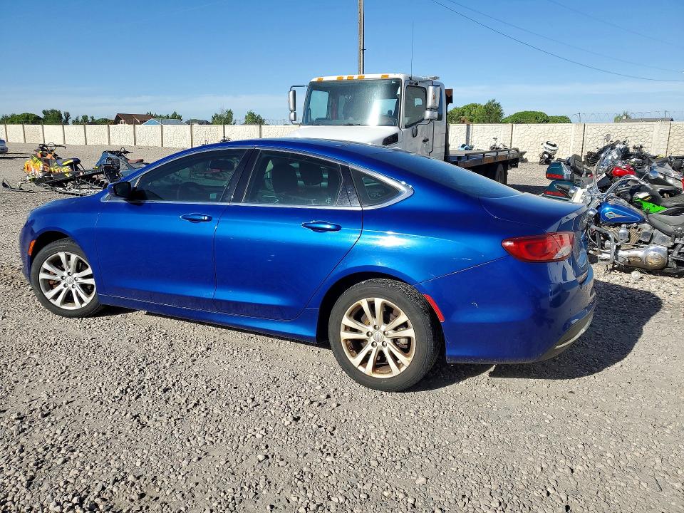 2015 Chrysler 200 VIN 1C3CCCAB0FN663736 COPART salvage auction — FRONT END, Oh - Cert Of Title-Salvage, sold $450 on 2026-07-20 (photo 2)