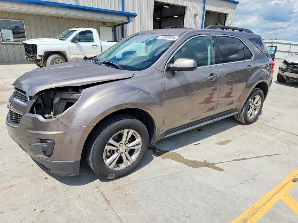2012 Chevrolet Equinox VIN 2GNALDEK9C6356916 COPART salvage auction — FRONT END, Ky - Red Rebuilt Salvage Flood, sold $725 on 2026-07-09 (photo 1)