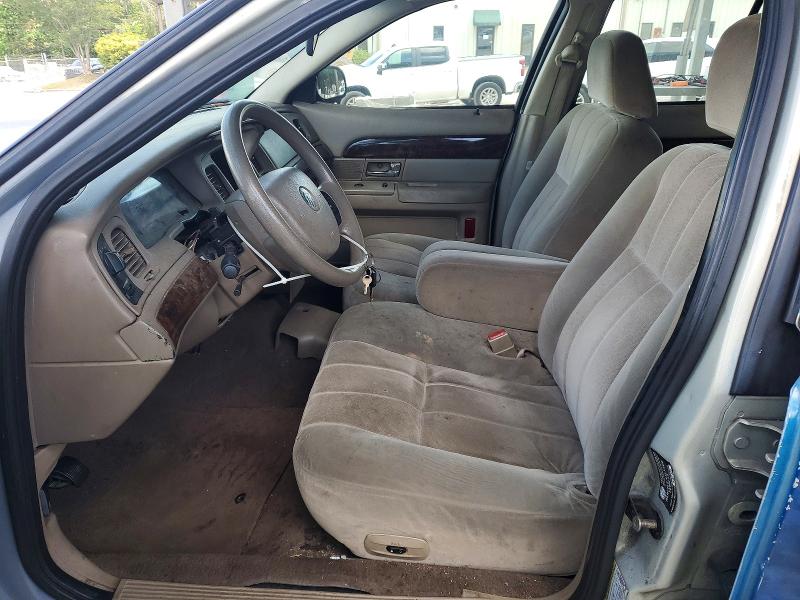 2005 Mercury Grand marquis VIN 2MEFM74W65X608277 COPART salvage auction — FRONT END, Al - Cert Of Title-Salvage Title, sold $250 on 2026-07-28 (photo 7)