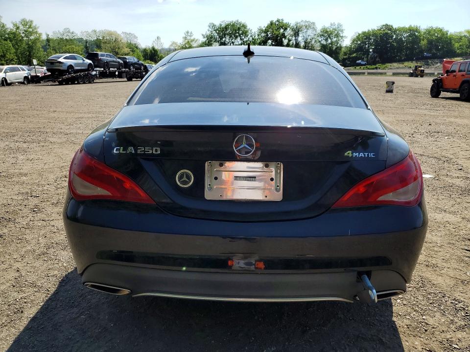 2019 Mercedes-benz VIN WDDSJ4GB2KN722845 COPART salvage auction — REAR END, Salvage Title, sold $4,950 on 2026-08-11 (photo 6)
