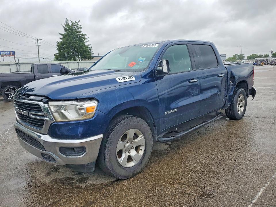 2019 Ram VIN 1C6RRFFG6KN672923 COPART salvage auction — SIDE, Oh - Certificate Of Title, sold $9,300 on 2026-08-06 (photo 1)