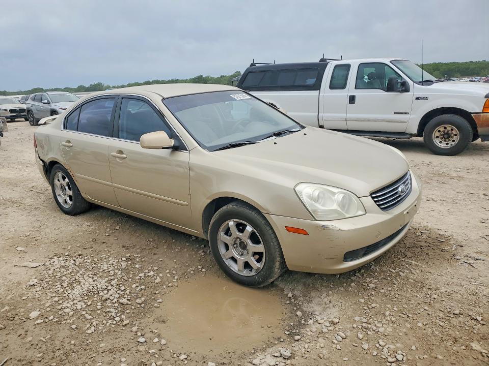 2008 Kia Optima VIN KNAGE123285269044 COPART salvage auction — REAR END, Ks - Cert Of Title-Salvage, sold $525 on 2026-07-07 (photo 4)