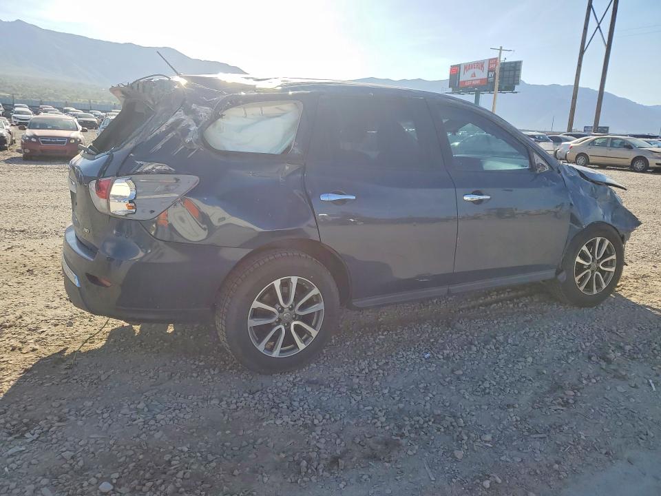 2013 Nissan Pathfinder VIN 5N1AR2MM7DC671992 COPART salvage auction — ROLLOVER, Ut - Salvage Certificate, sold $300 on 2026-08-24 (photo 3)