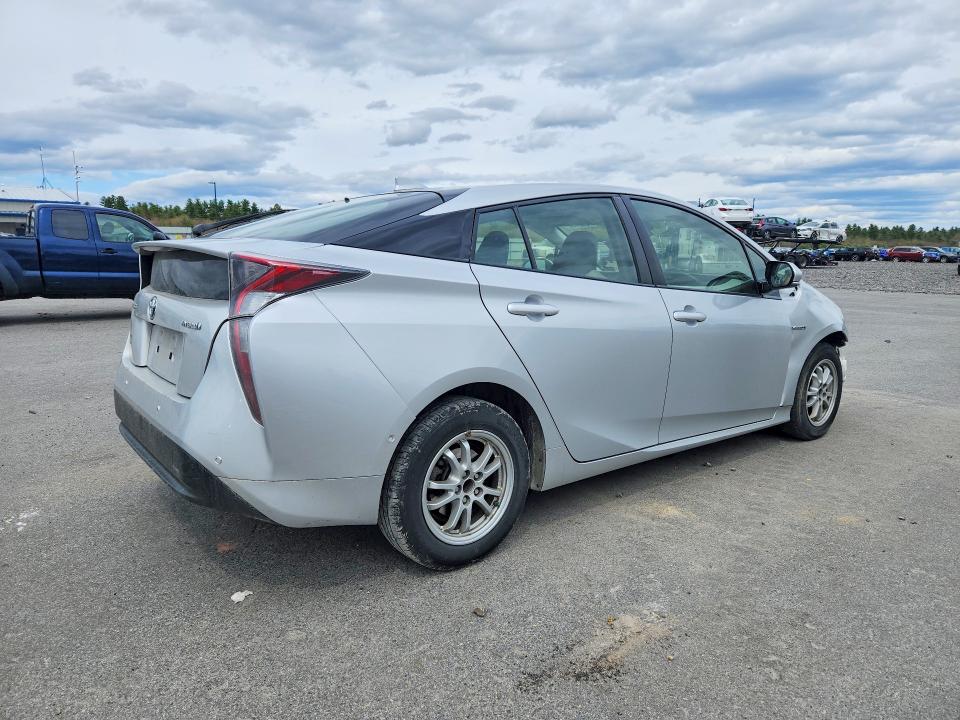 2018 Toyota Prius VIN JTDKARFU3J3057331 COPART salvage auction — FRONT END, Me - Cert Of Title-Salvage Collisio, sold $3,900 on 2026-07-06 (photo 3)