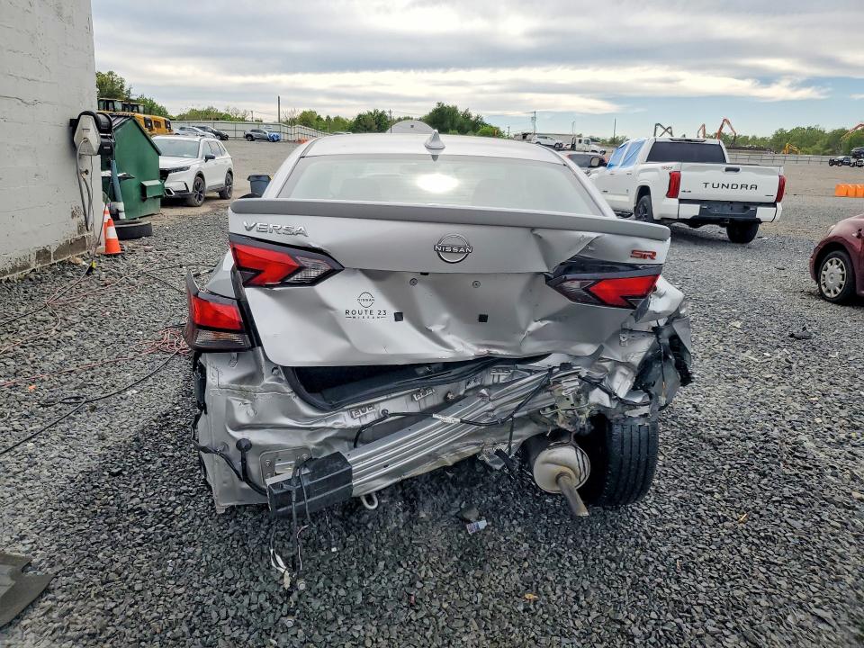 2024 Nissan Versa VIN 3N1CN8FV4RL818429 COPART salvage auction — REAR END, NJ - CERT OF TITLE-SALVAGE, sold $3,600 on 2026-07-02 (photo 6)