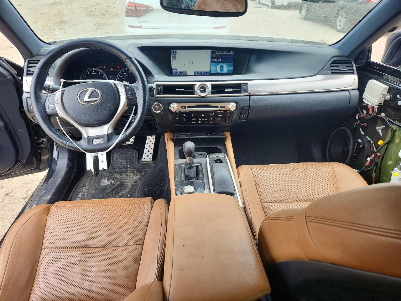 2014 Lexus GS 350 VIN JTHCE1BLXE5023726 COPART salvage auction — Side, MO - SALVAGE CERTIFICATE OF TITLE, sold $1,400 on 2026-07-09 (photo 8)