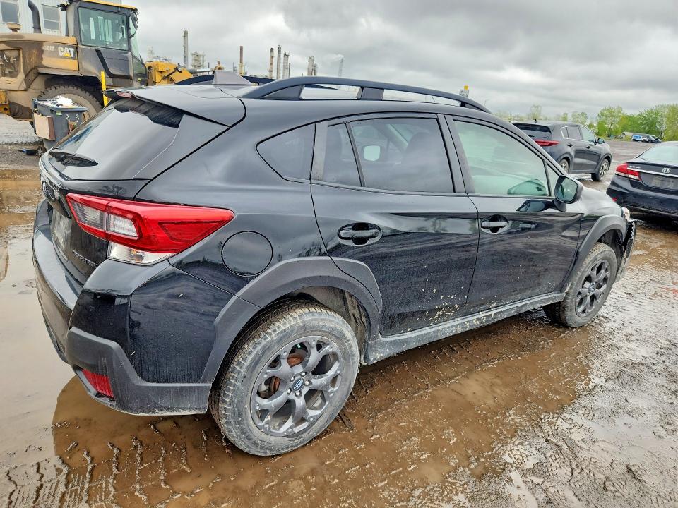 2021 Subaru Crosstrek VIN JF2GTHSC8MH650344 COPART salvage auction — FRONT END, Qc - Gravement Accidente, sold $425 on 2026-07-21 (photo 3)