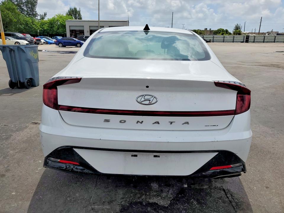 2023 Hyundai Sonata VIN KMHL64JA7PA281269 COPART salvage auction — FRONT END, Ca - Certificate Of Title (P), sold $5,900 on 2026-07-13 (photo 6)
