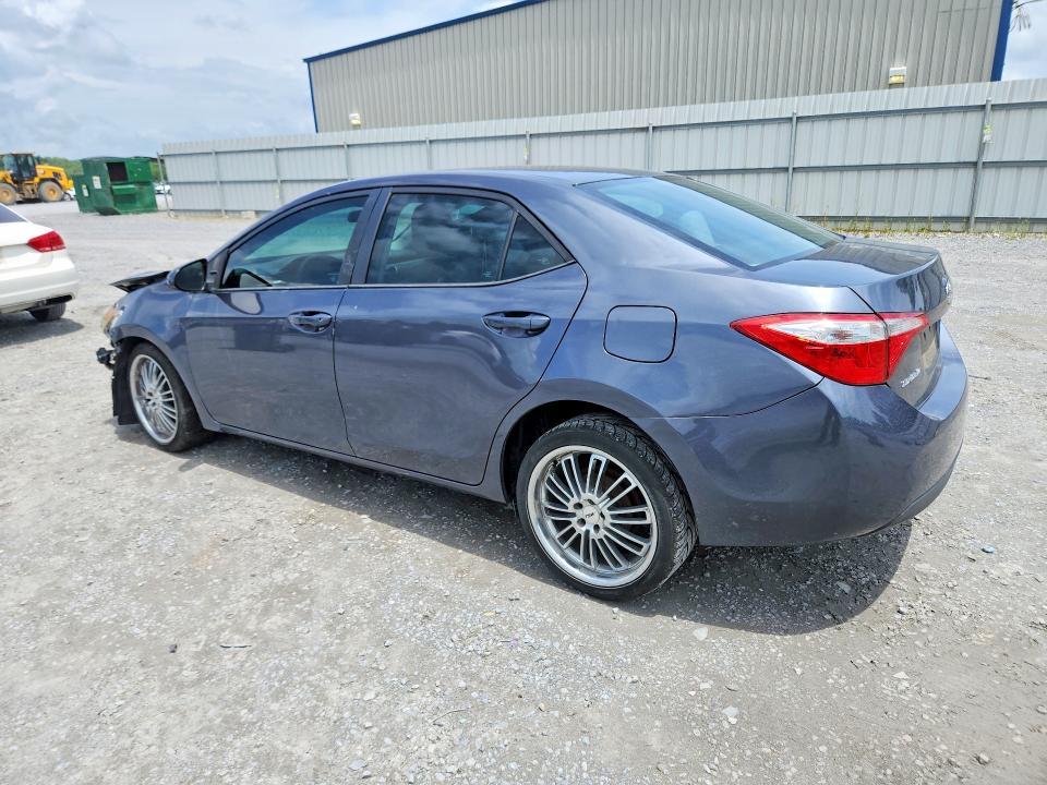 2016 Toyota Corolla VIN 5YFBURHE0GP384279 COPART salvage auction — FRONT END, Nc - Salvage Certificate Of Title, sold $2,200 on 2026-07-08 (photo 2)