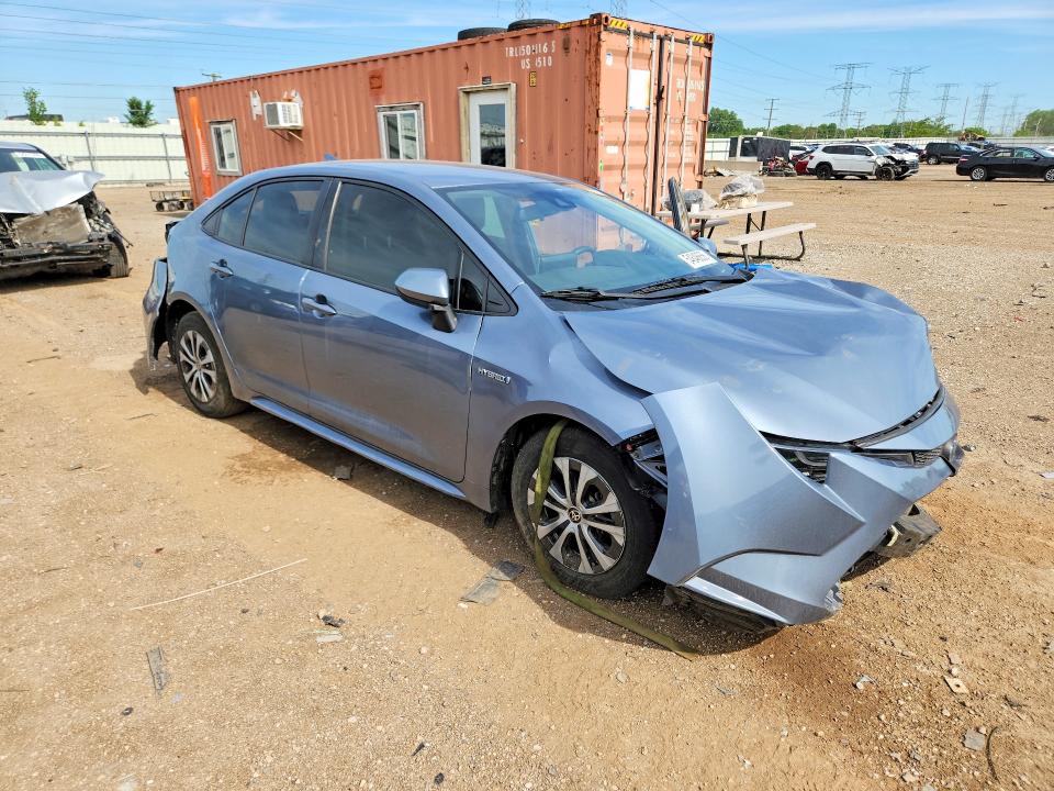 2020 Toyota Corolla VIN JTDEBRBEXLJ028903 COPART salvage auction — FRONT END, Il - Salvage Certificate, sold $3,000 on 2026-07-23 (photo 4)