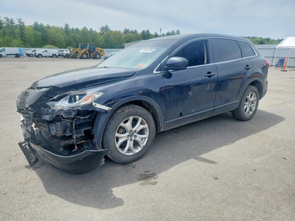 2014 Mazda Cx-9 VIN JM3TB3CV9E0436280 COPART salvage auction — FRONT END, Me - Cert Of Title-Salvage Collisio, sold $325 on 2026-07-06 (photo 1)