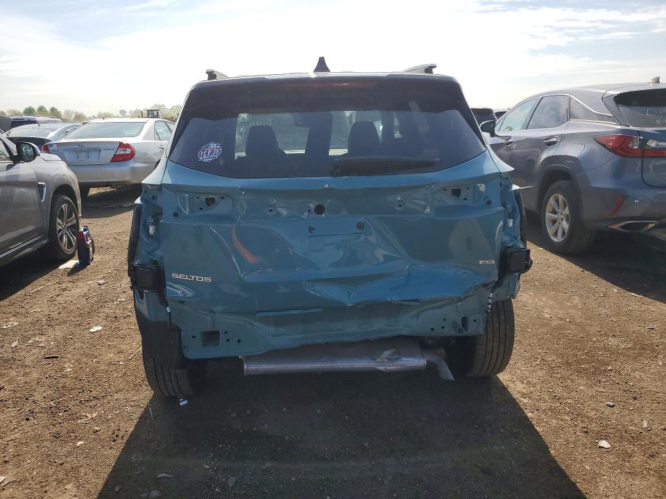 2025 Kia Seltos VIN KNDEUCAA9S7710821 COPART salvage auction — REAR END, Il - Salvage Certificate, sold $7,600 on 2026-07-16 (photo 6)