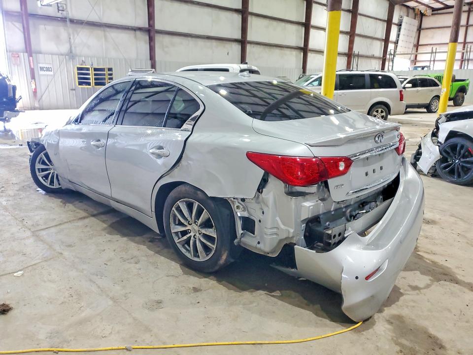 2015 Infiniti VIN JN1BV7AR8FM393816 COPART salvage auction — FRONT END, Ky - Cert Of Title-Salvage, sold $300 on 2026-07-22 (photo 2)