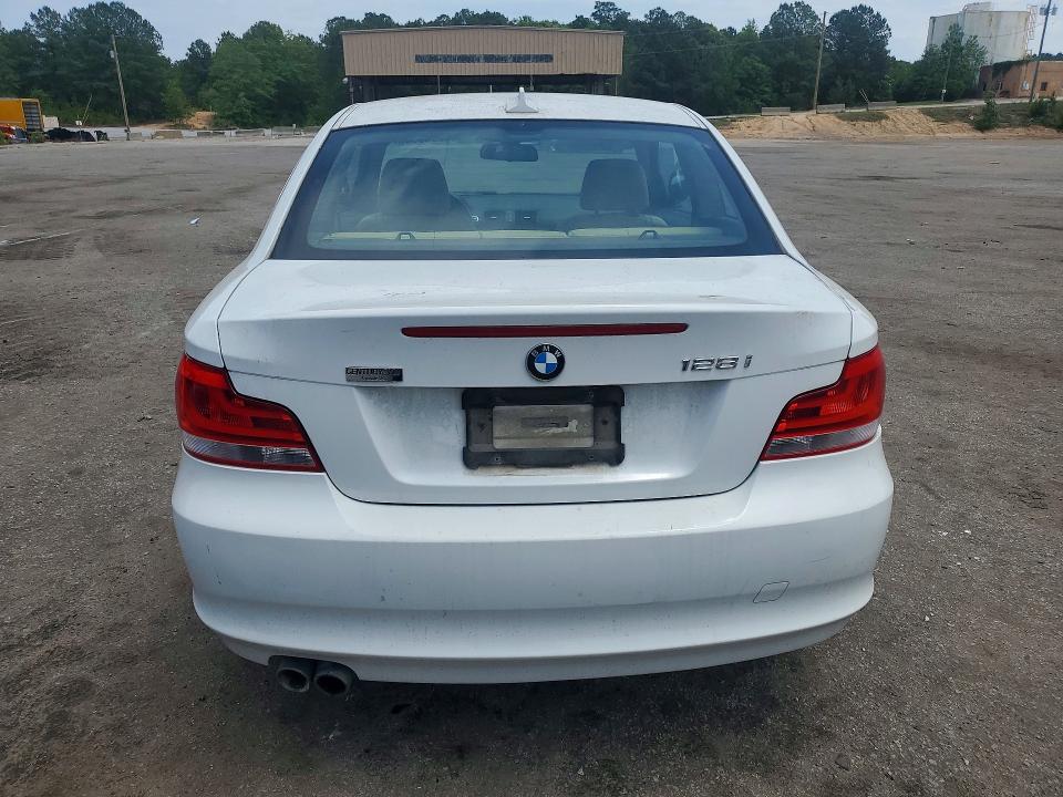 2012 BMW 1er VIN WBAUP7C54CVP23562 COPART salvage auction — FRONT END, Sc - Cert Of Title-Salvage, sold $3,200 on 2026-07-06 (photo 6)