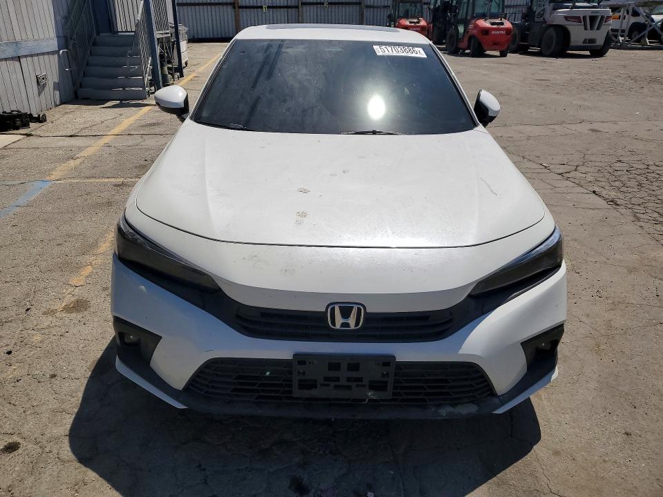 2024 Honda Civic VIN 2HGFE1F95RH300652 COPART salvage auction — REAR END, CA - SALVAGE CERTIFICATE, sold $8,900 on 2026-07-09 (photo 5)