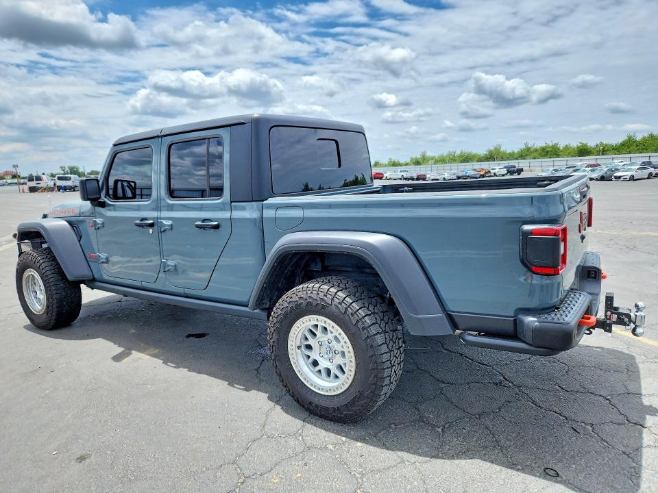 2024 Jeep Gladiator VIN 1C6JJTEG5RL123711 COPART salvage auction — VANDALISM, Ca - Certificate Of Title, sold $33,250 on 2026-07-09 (photo 2)