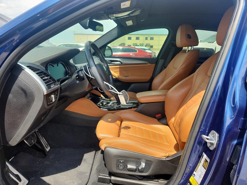 2019 BMW X4 VIN 5UXUJ5C50KLJ62486 COPART salvage auction — FRONT END, Tx - Salvage Vehicle Title, sold $15,300 on 2026-07-13 (photo 7)