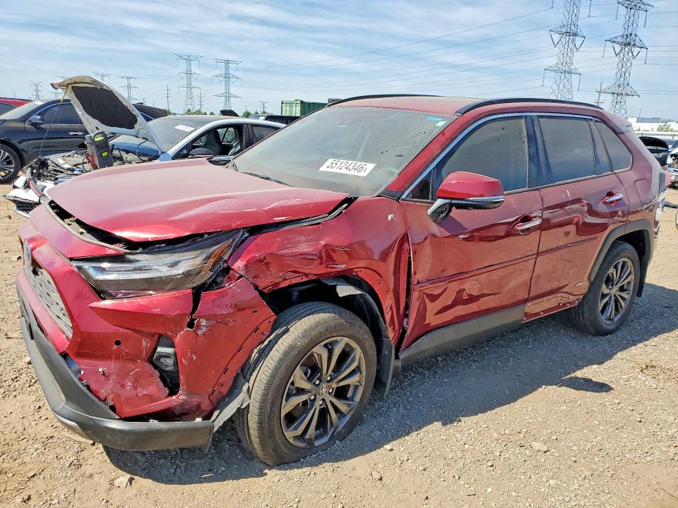 2024 Toyota Rav 4 VIN JTMD6RFV9RD126872 COPART salvage auction — FRONT END, Il - Salvage Certificate, sold $15,900 on 2026-07-30 (photo 1)