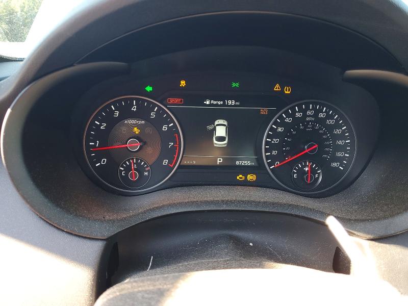 2019 Kia Stinger VIN KNAE55LC8K6054525 COPART salvage auction — FRONT END, Nc - Salvage Certificate Of Title, sold $250 on 2026-07-02 (photo 9)