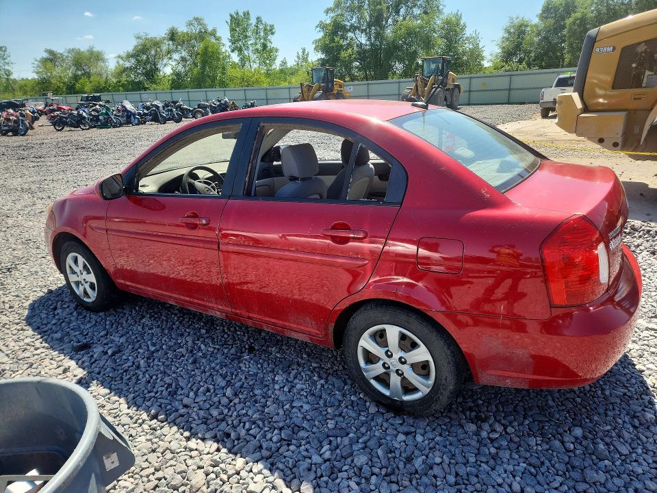 2011 Hyundai Accent VIN KMHCN4AC6BU615237 COPART salvage auction — VANDALISM, Il - Salvage Certificate, sold $225 on 2026-07-27 (photo 2)