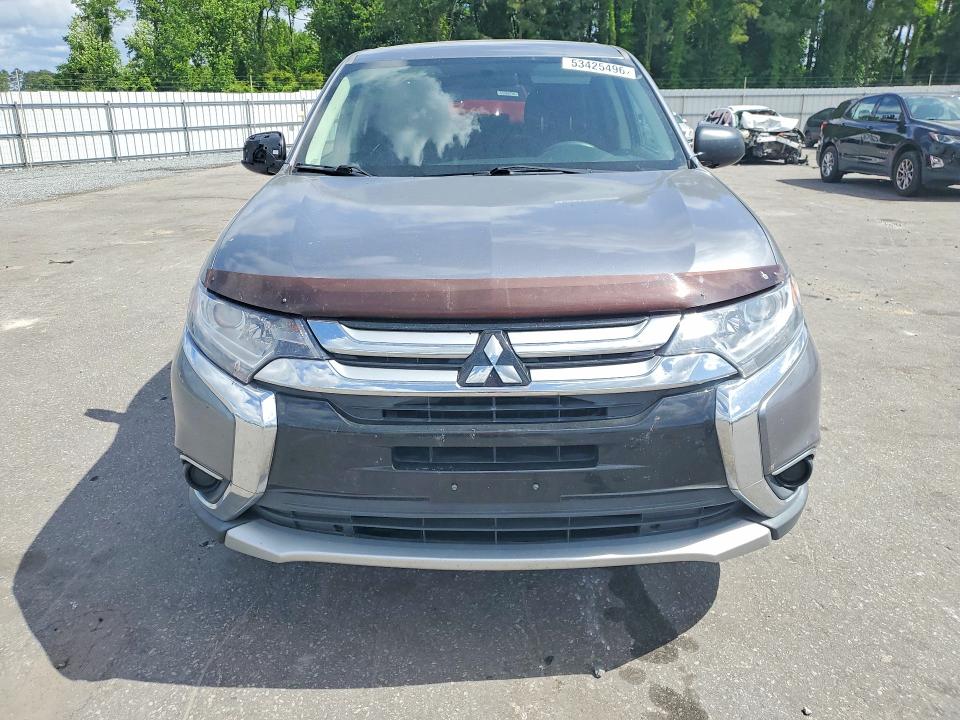 2018 Mitsubishi Outlander VIN JA4AZ3A39JJ004560 COPART salvage auction — REAR END, Nc - Salvage Certificate Of Title, sold $2,400 on 2026-07-16 (photo 5)