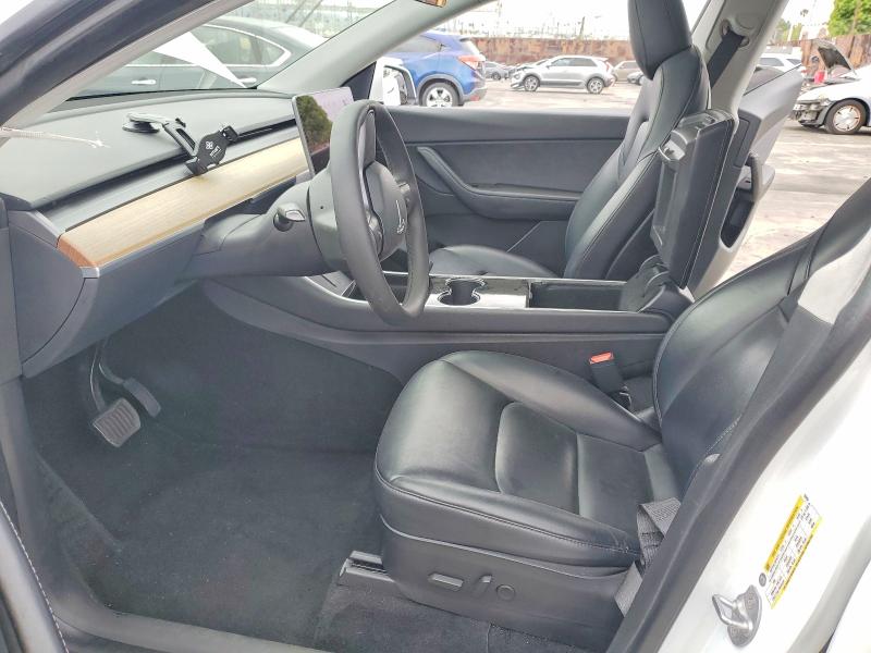 2020 Tesla Model y VIN 5YJYGDEE0LF031894 COPART salvage auction — FRONT END, Ca - Salvage Certificate, sold $8,500 on 2026-07-08 (photo 7)