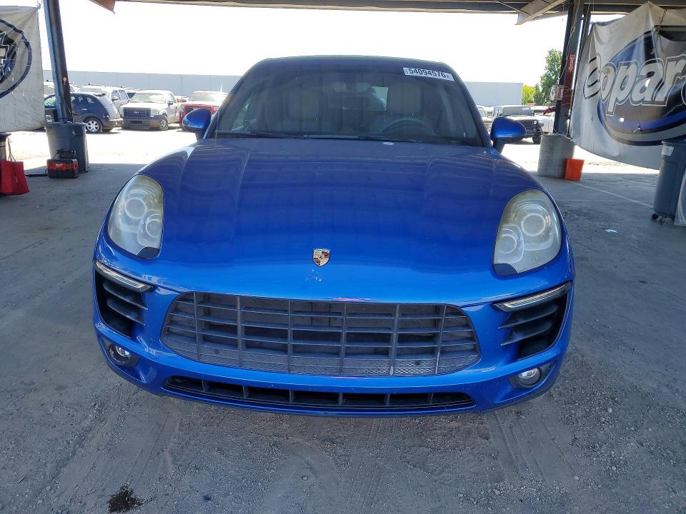 2015 Porsche Macan VIN WP1AB2A50FLB74449 COPART salvage auction — SIDE, Ca - Salvage Certificate, sold $7,100 on 2026-07-02 (photo 5)