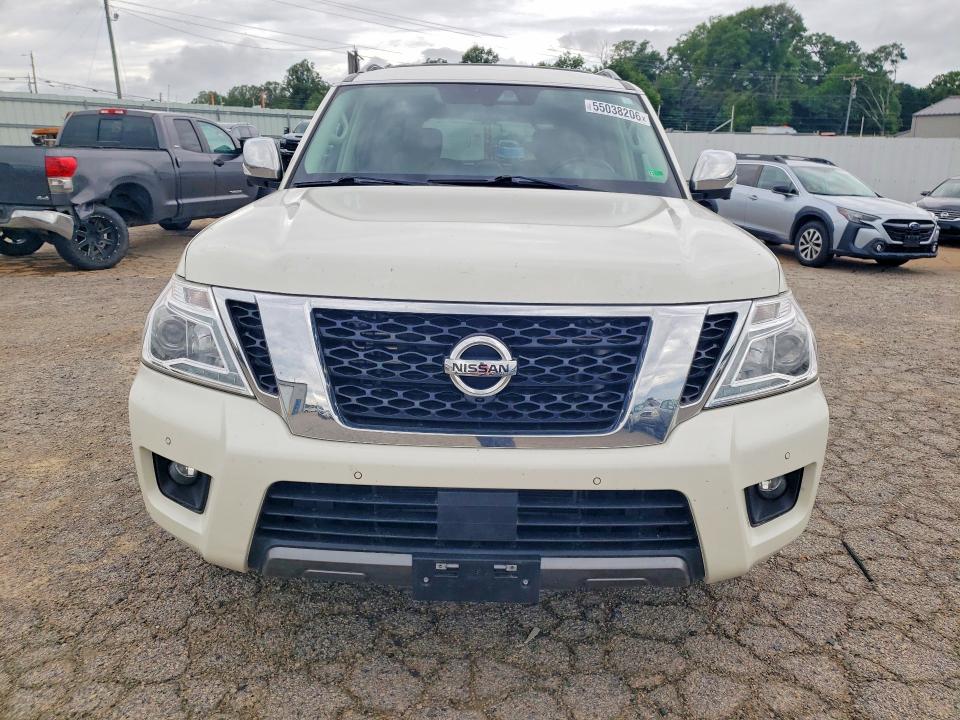 2019 Nissan VIN JN8AY2NEXK9758220 COPART salvage auction — SIDE, Va - Cert Of Title - Salvage, sold $12,500 on 2026-07-17 (photo 5)
