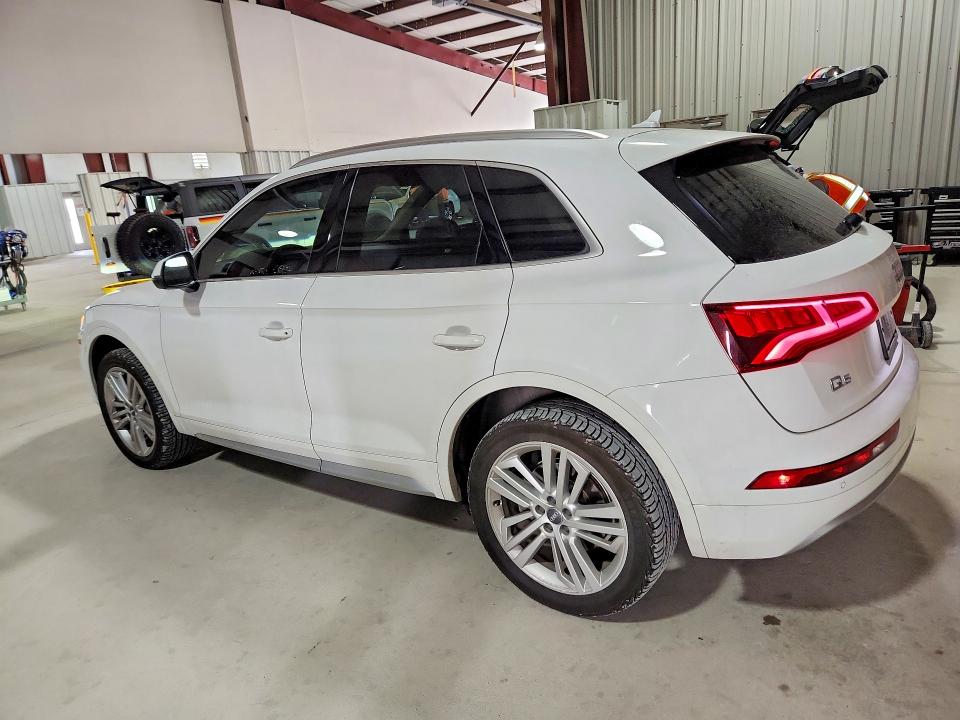 2018 Audi Q5 VIN WA1BNAFY4J2039056 COPART salvage auction — HAIL, Tx - Certificate Of Title, sold $175 on 2026-07-28 (photo 2)