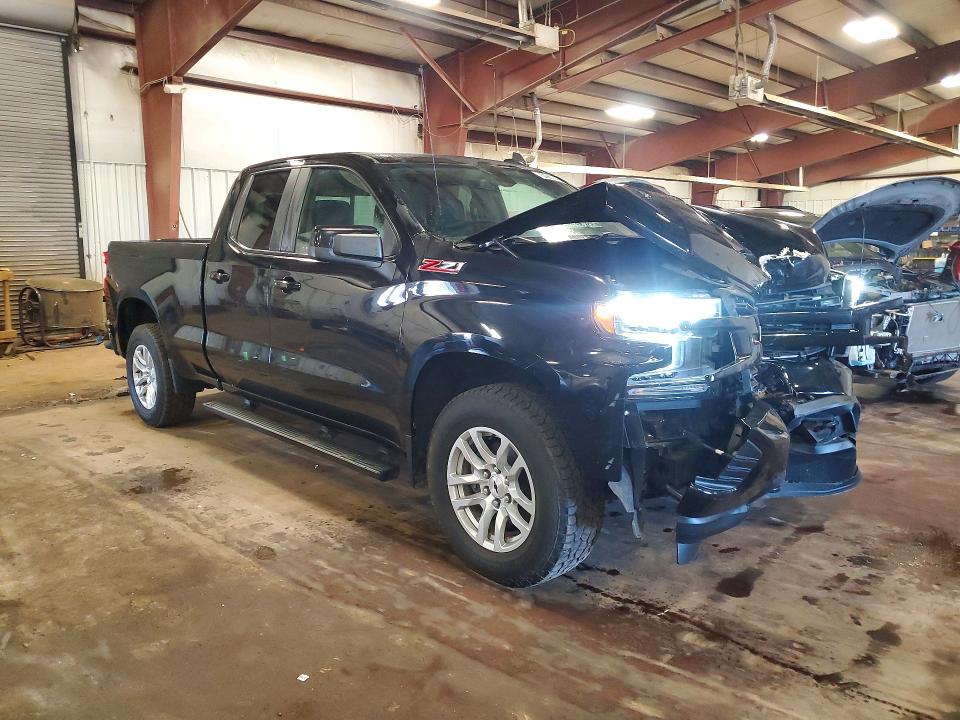 2019 Chevrolet Silverado VIN 1GCRYEED5KZ231905 COPART salvage auction — FRONT END, Mi - Certificate Of Title, sold $7,800 on 2026-07-31 (photo 4)