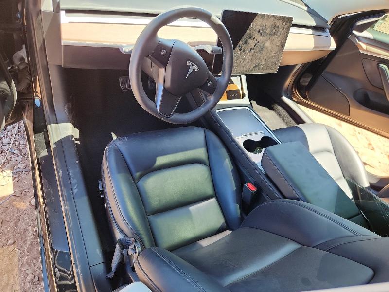 2023 Tesla VIN 5YJ3E1EA4PF476561 COPART salvage auction — FRONT END, Az - Cert Of Title - Salvage, sold $6,700 on 2026-07-07 (photo 8)