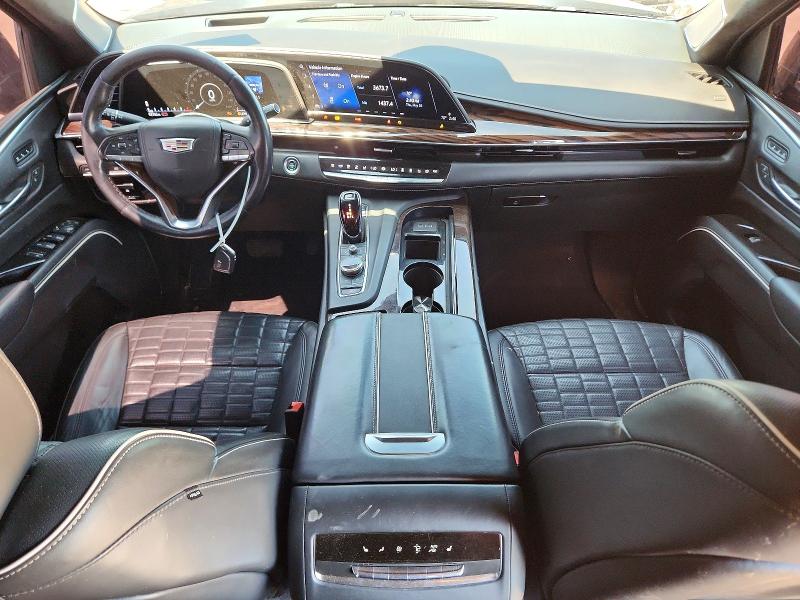 2022 Cadillac VIN 1GYS4GKL5NR138305 COPART salvage auction — HAIL, Oh - Cert Of Title-Salvage, sold $20,800 on 2026-07-23 (photo 8)