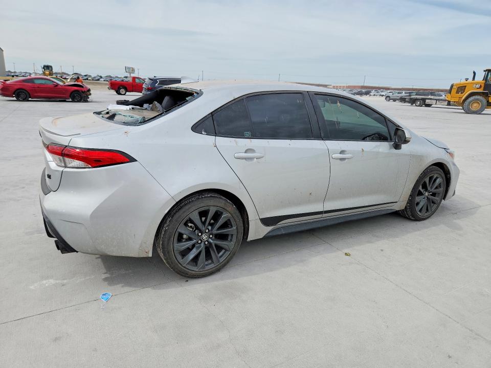 2024 Toyota Corolla VIN 5YFS4MCE7RP214241 COPART salvage auction — HAIL, Tx - Certificate Of Title, sold $13,500 on 2026-07-31 (photo 3)