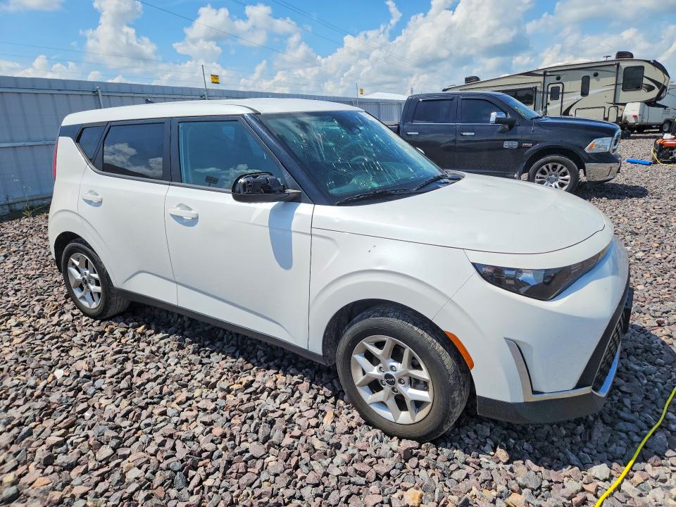 2024 Kia Soul VIN KNDJ23AU8R7233890 COPART salvage auction — HAIL, Mo - Certificate Of Title, sold $7,200 on 2026-07-22 (photo 4)