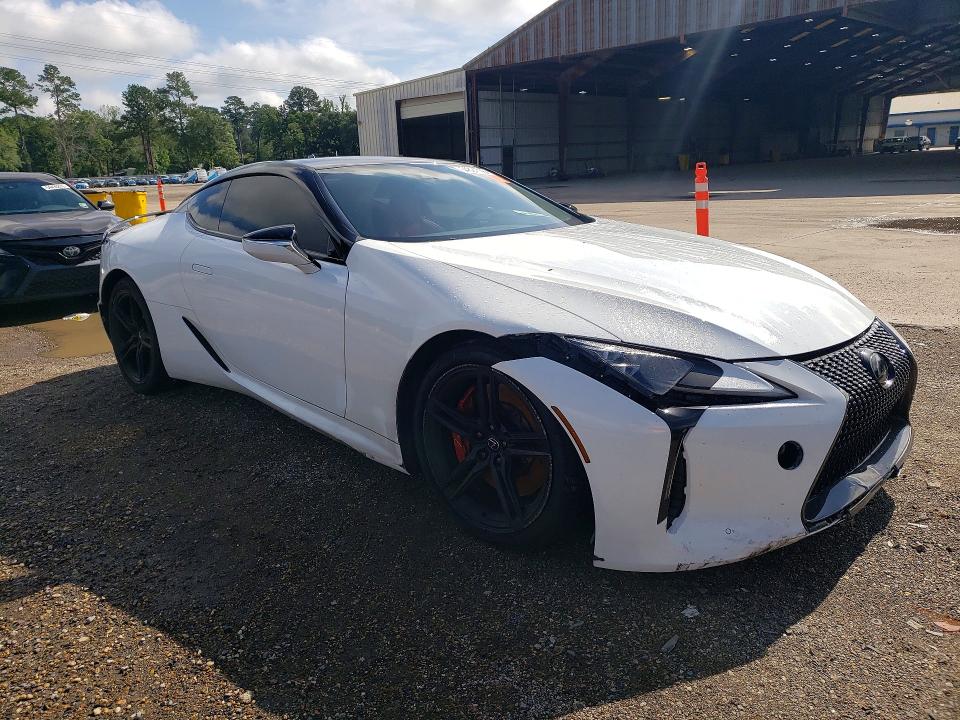 2022 Lexus Lc VIN JTHLP5AY0NA105731 COPART salvage auction — WATER/FLOOD, La - Cert Of Title-Salvage Flood (P), sold $21,200 on 2026-07-31 (photo 4)