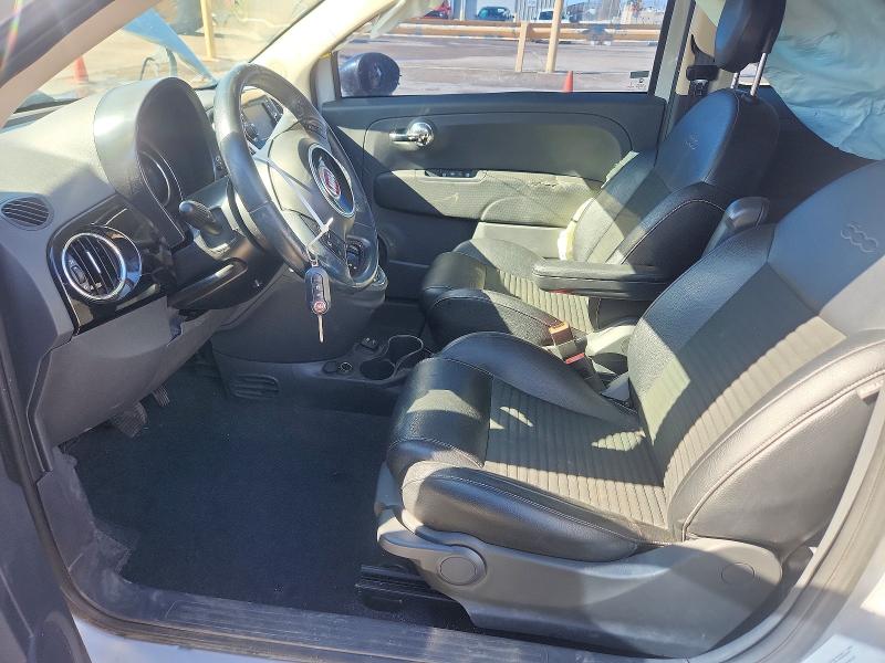 2017 Fiat 500 VIN 3C3CFFKR2HT700101 COPART salvage auction — FRONT END, Nm - Cert Of Title-Salvage, sold $200 on 2026-08-17 (photo 7)