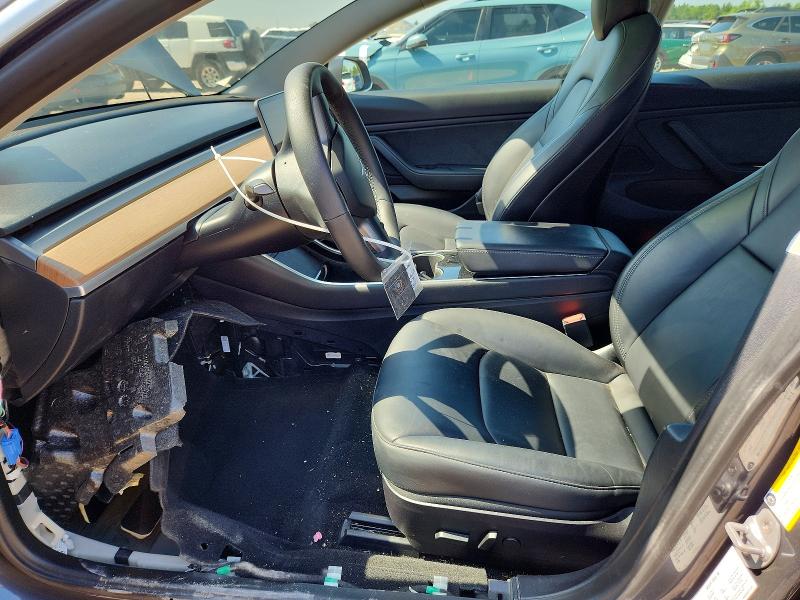 2020 Tesla VIN 5YJ3E1EB2LF534797 COPART salvage auction — WATER/FLOOD, Tx - Salvage Title-Flood Damage, sold $5,100 on 2026-07-07 (photo 7)