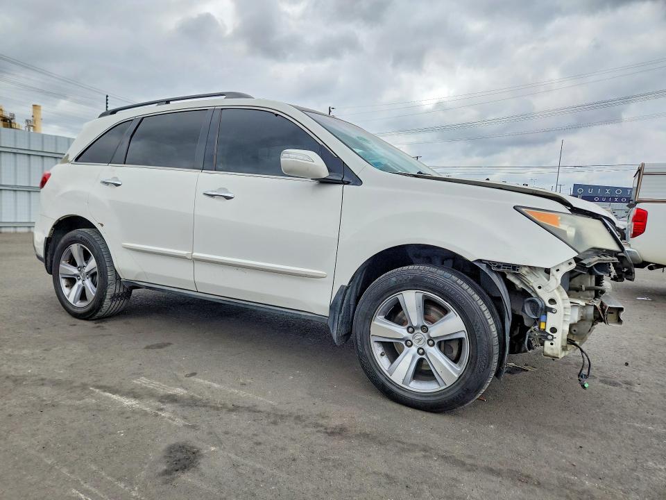 2012 Acura Mdx VIN 2HNYD2H24CH524271 COPART salvage auction — FRONT END, Ca - Salvage Certificate, sold $325 on 2026-07-08 (photo 4)