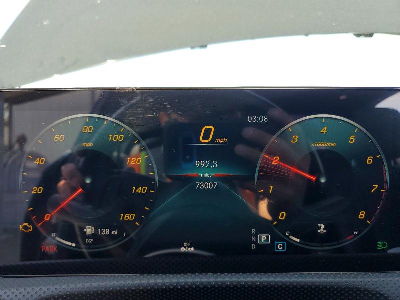 2021 Mercedes-benz A-klasse VIN W1K3G4EB7MJ257026 COPART salvage auction — FRONT END, Ca - Salvage Certificate, sold $6,700 on 2026-07-06 (photo 9)