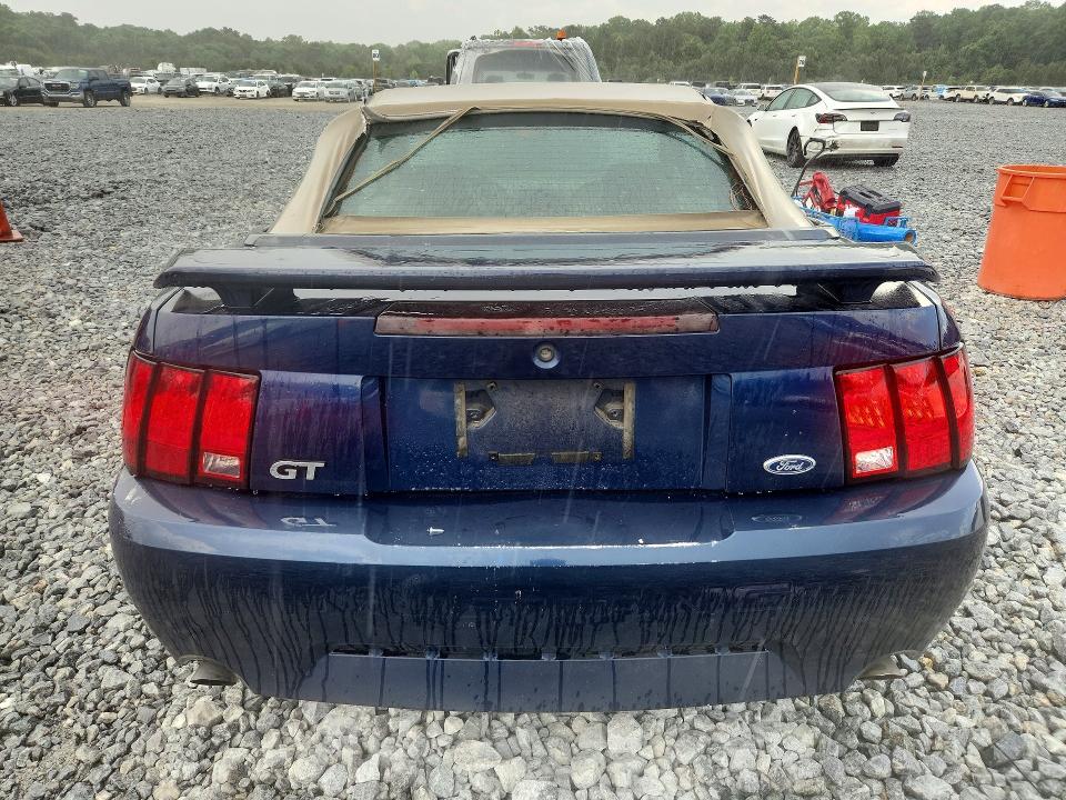 2002 Ford Mustang VIN 1FAFP45X22F161541 COPART salvage auction — FRONT END, Ga - Cert Of Title-Salvage, sold $650 on 2026-07-09 (photo 6)